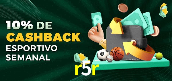 10% de bônus de cashback na r5r