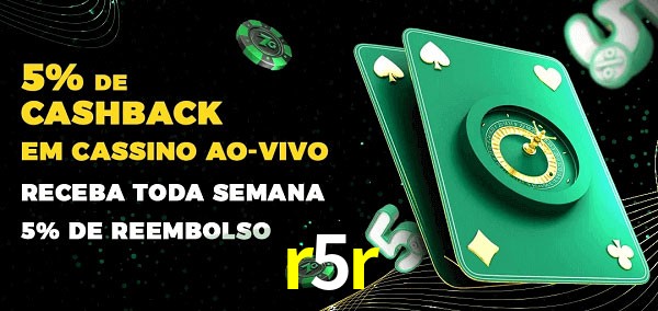Promoções do cassino ao Vivo r5r